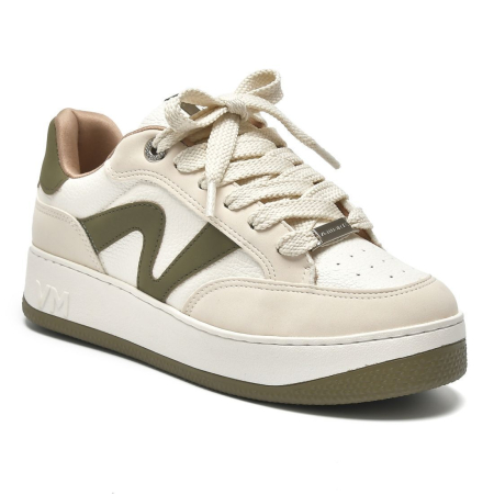 Via Marte Tenis Casual Fem 209-001 Marfim